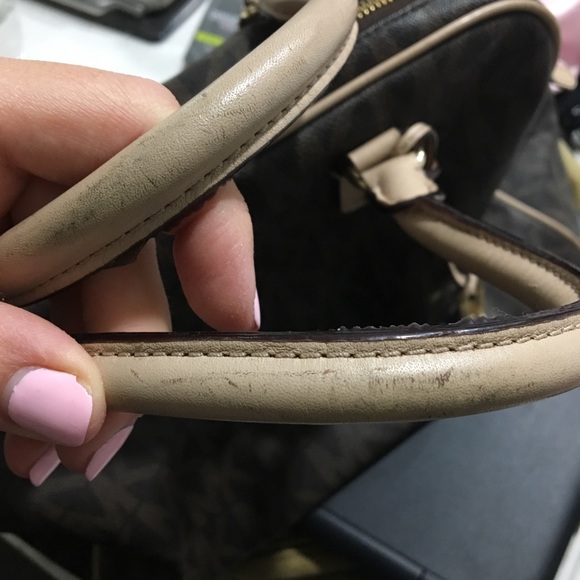 SOLD❗️Michael Kors Set: Brown Logo Purse&wallet - Picture 7 of 8